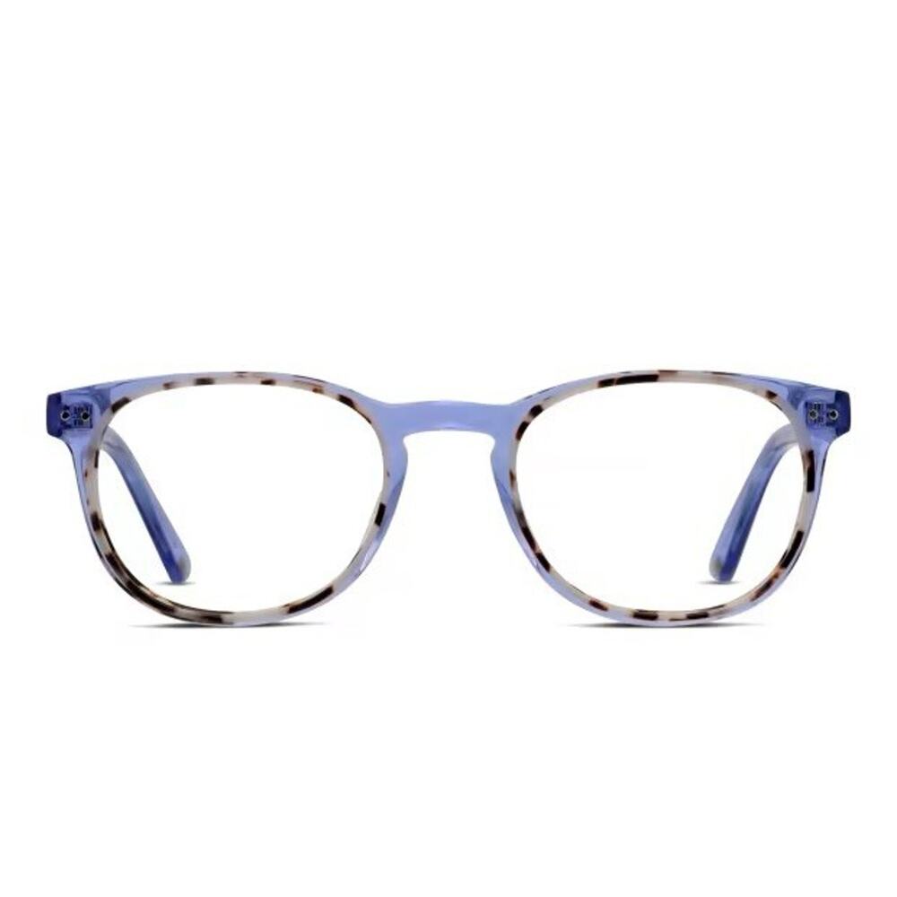 MUSE CLASS 35-002492 BLUE CLEAR TORTOISE EYEGLASSES SUNGLASSES FRAMES